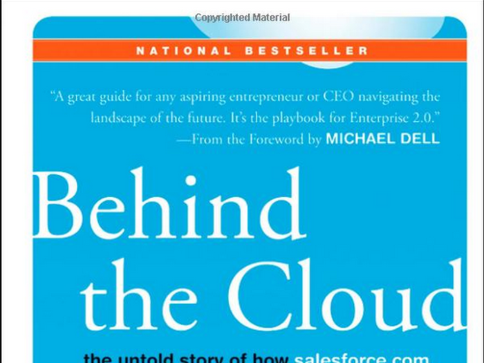 Beyond just business, Benioff is a best-selling author of the business book "Behind the Cloud," a 2009 memoir on Salesforce