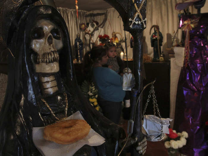 Santa Muerte is also popular with people throughout Mexico for a variety of social and historical reasons.