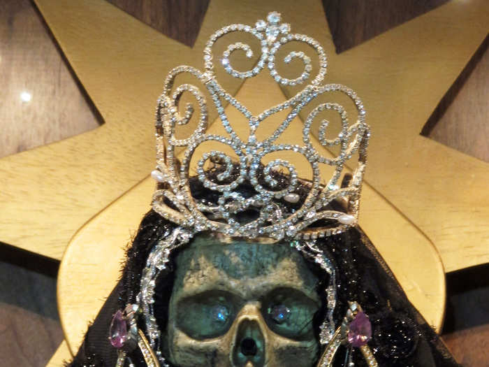 Santa Muerte imagery may also speak to Mexicans