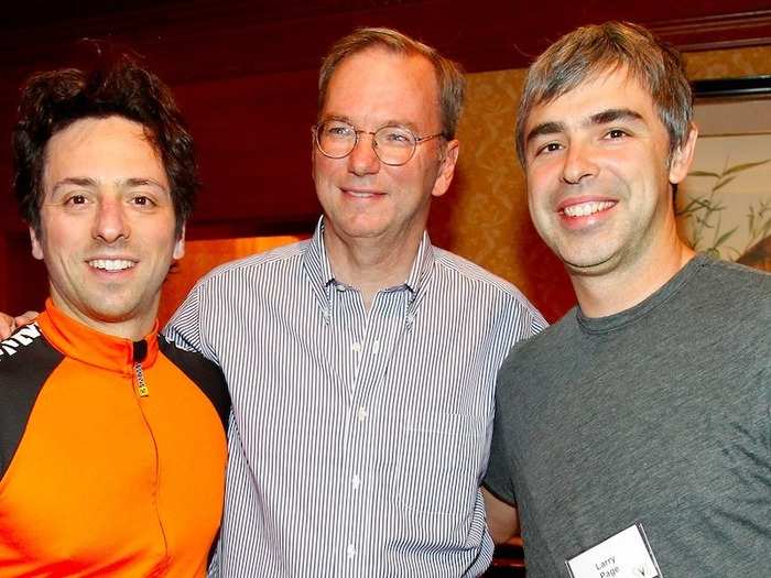 Page ran Google as CEO until 2001, when Eric Schmidt was brought in to lead the company as its "adult supervision." Both Brin and Page were wary of all the CEO candidates, but when they learned Schmidt was originally a programmer and a burner, too, they felt that at least he