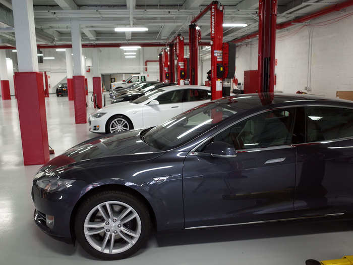 We got a look inside Tesla