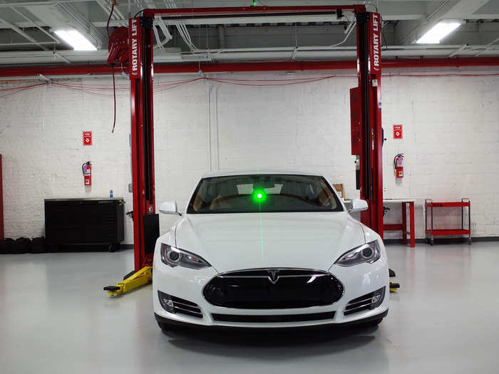 We got a look inside Tesla