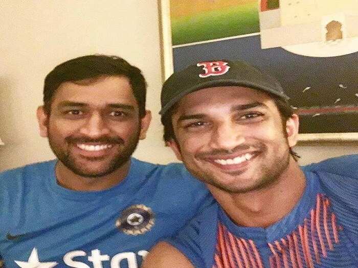 Sushant Singh Rajput shares candid selfie with his onscreen self, MS Dhoni