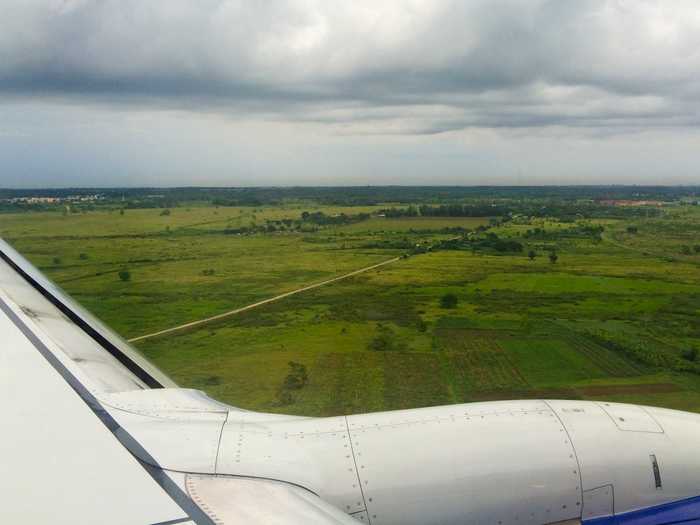 This was my first view of Havana from the sky.