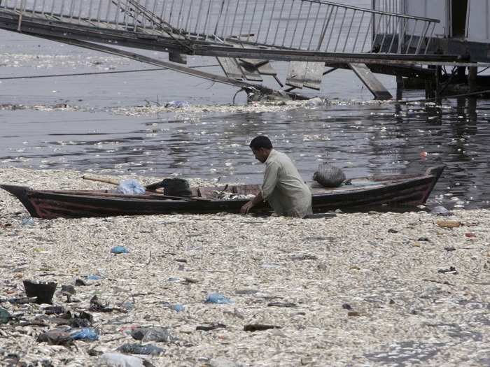 5. Karachi, Pakistan - 117 µg/m3 of PM 2.5