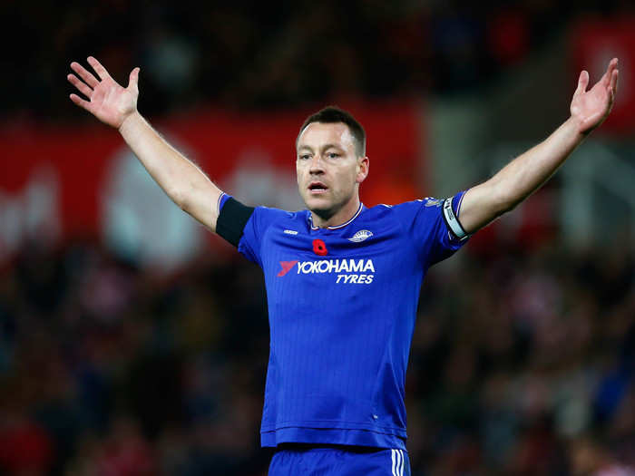 Center-back for the England soccer team, John Terry, has a lucky urinal. His lucky urinal stands on the far right hand side of the Chelsea