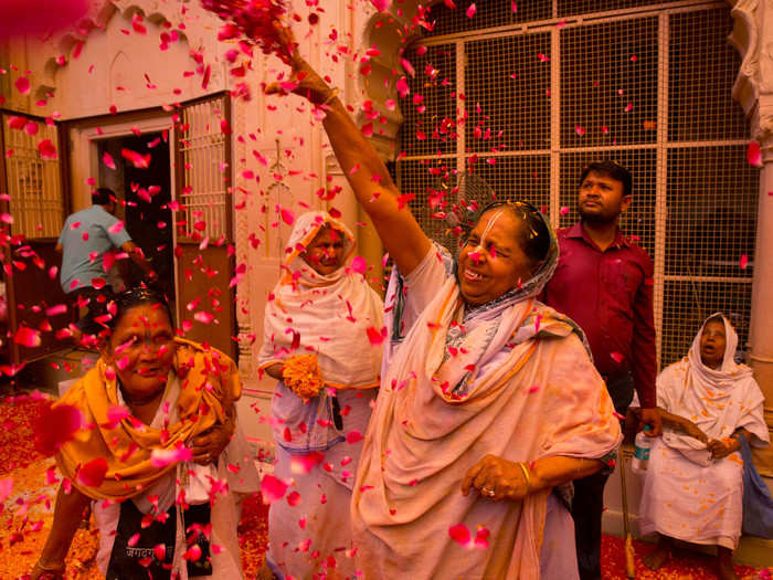 Dancing is also a very big part of the festival