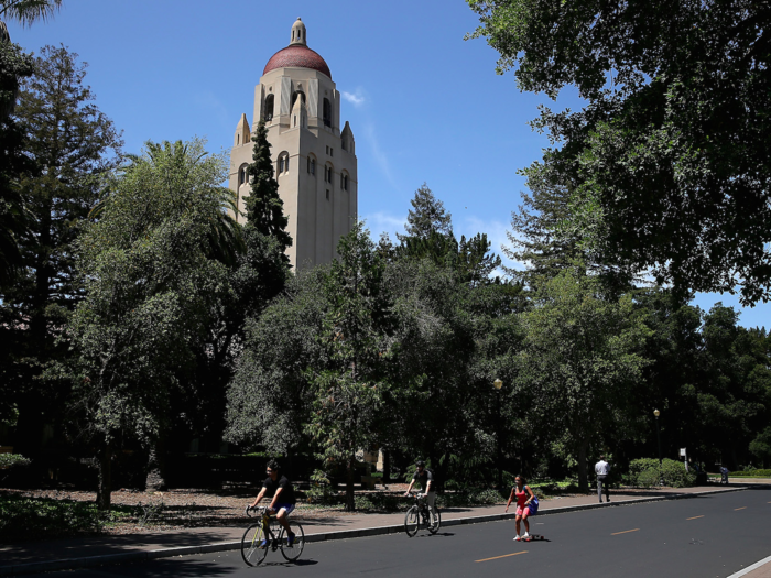 4. Stanford University: 92.6 — Stanford
