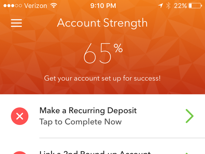 And these are the things Acorns recommends you do to get the most out of your account.