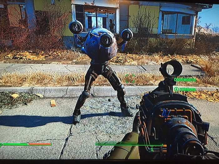 I put legs on Codsworth and he is READY to take on the whole Commonwealth. He