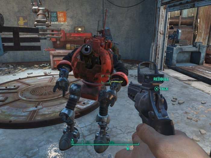 The start to a new automatron in Fallout 4 — I love this DLC!