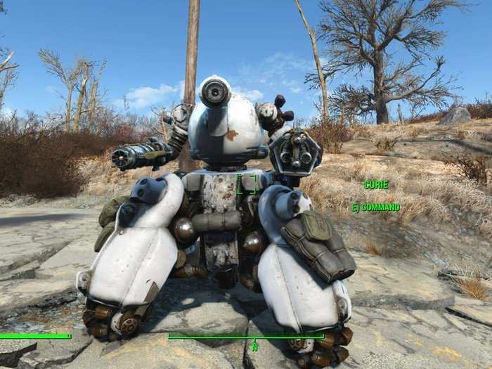 Cleansing the Commonwealth with my good pal Mecha Curie.