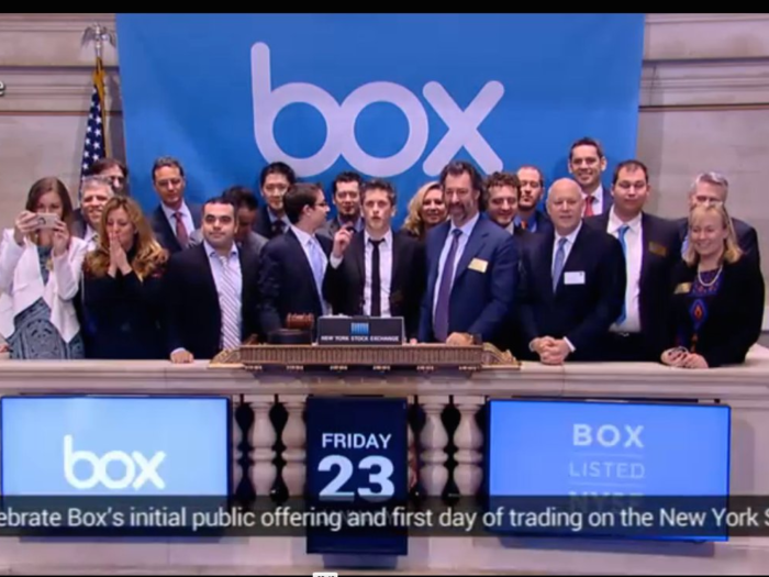 Box delayed its IPO several times, and Levie answered endless questions about it and the sustainability of his company. In early 2015 he finally took Box pubic and stock popped big on Day 1, making Levie