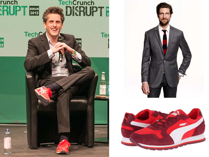 Beyond the drama of the IPO, Aaron Levie is known in the Valley for a lot reasons. He wears colorful sneakers.