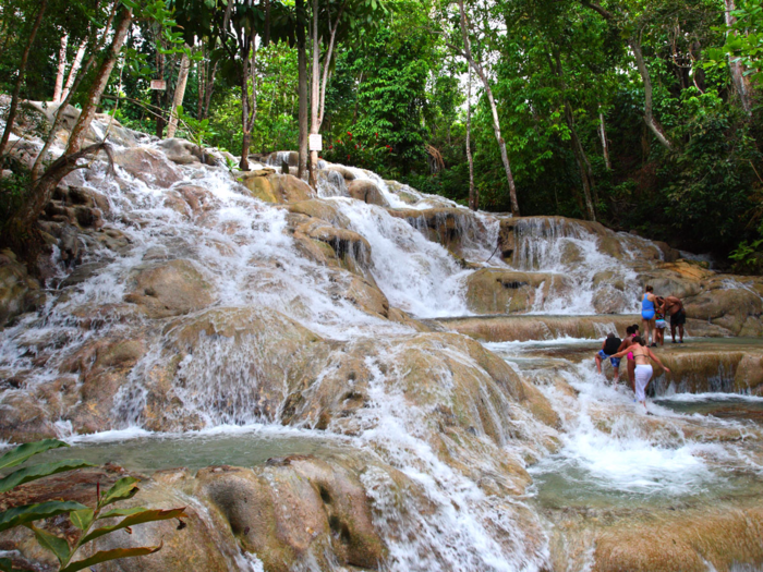 Jamaica also has many stunning waterfalls to explore. The most famous is Dunn