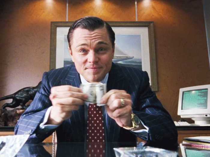 "Wolf Of Wall Street" (2013)