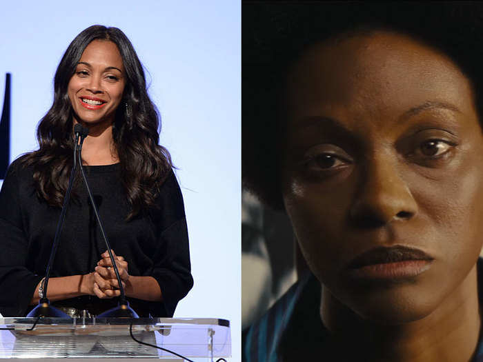 Zoe Saldana — Nina Simone