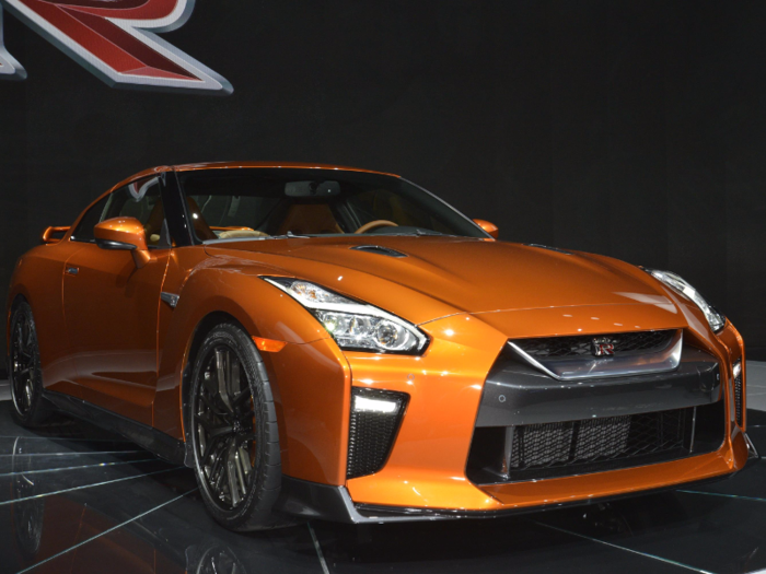 Nissan unveiled an updated version of its long-serving GT-R sports car.