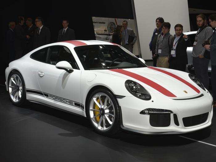 The 911R made its North American debut at the show just weeks after making its world debut in Geneva.