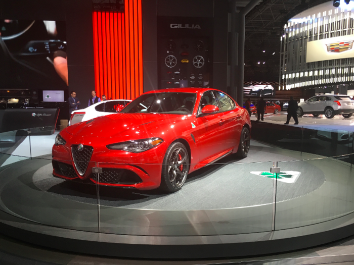 The New York Show audience get to see Alfa Romeo