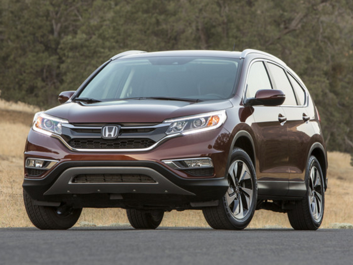 ... and the Honda CR-V. Buyers are also considering the Nissan Rogue, the Hyundai Santa Fe, the Chevy Trax, and probably the Subaru Forester.