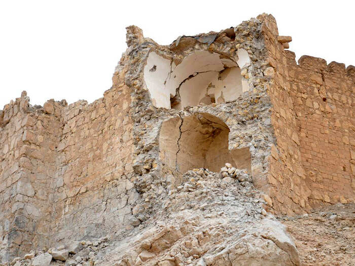 Fighting between Syrian and ISIS forces led to further damage of sites at Palmyra.