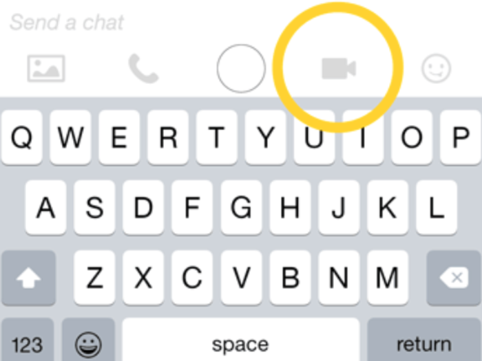 Video calling on Snapchat is now super intuitive.