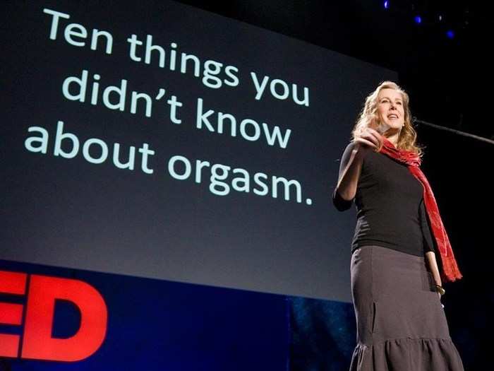 6. Mary Roach reveals some surprising science about sex.