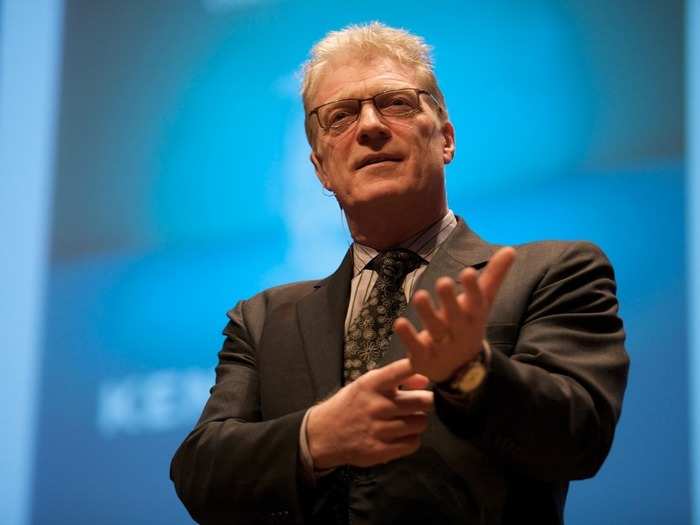 1. Sir Ken Robinson says that schools are killing our creativity.