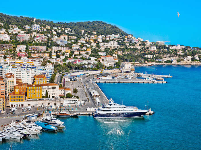 2. Nice — "Nice is perfect for those who want to stay on the French Riviera, with some fine dining and great hotels," Lantsman said. Two of the French Riviera capital