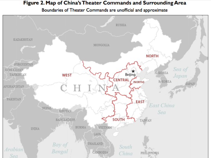 Chinese theaters of command