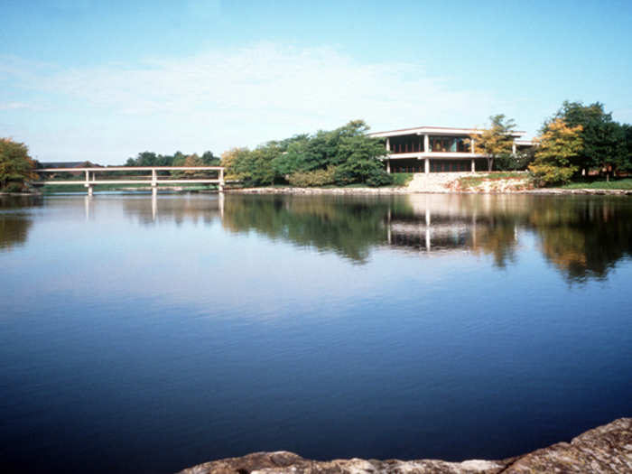 The $40 million facility was opened in 1983 on an 80-acre campus and includes 17 teaching rooms, three kitchen labs, a 300-seat auditorium, and eight interactive-education team rooms.