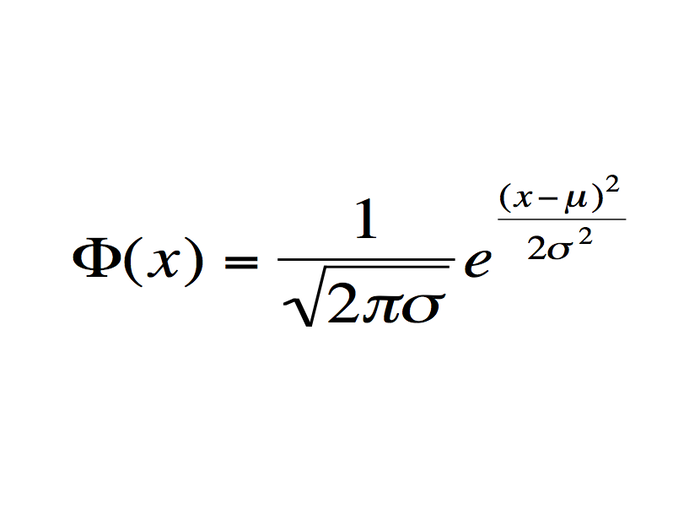 The normal distribution