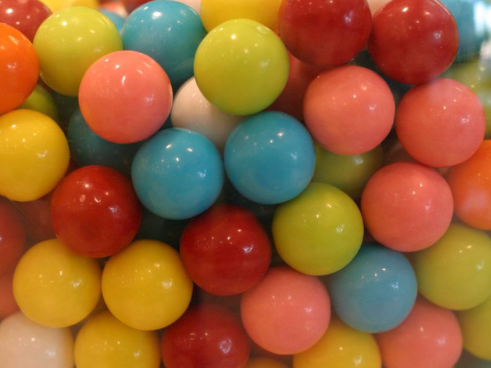 Traders in the pits in Chicago had to watch out for "gum bombs."