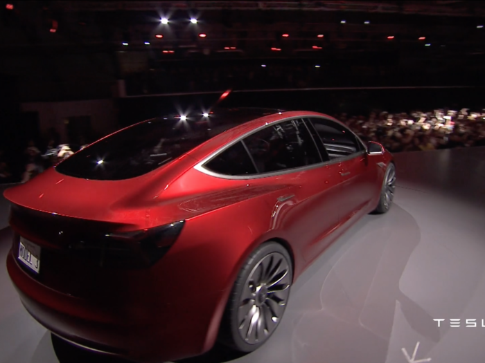 This is one of my favorite views of the car. The swooping lines from the rear end of the car are modern, aerodynamic, and quite beautiful.