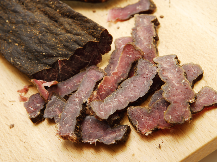 Biltong in South Africa