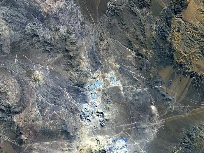 The Escondida Mine in Chile