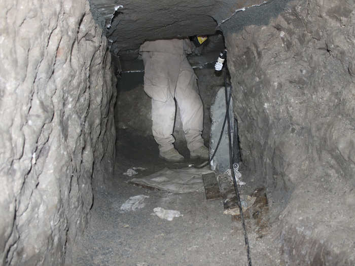 The ground in the area around Otay Mesa has proven especially impenetrable for law-enforcement detection methods. "Most deep-set geophysical variations—seams of rock, mismatched strata of soil, and excavation projects—show up as indistinct lines," on the screens of the ground-penetrating radar machines that authorities use. To investigate each suspicious blip would cost too much.