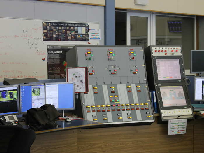 This console is one of the more important displays in the Control Center.