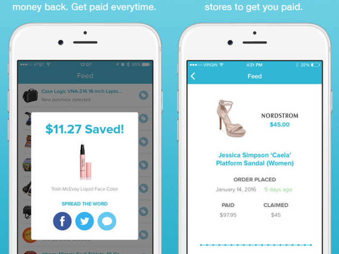 Paribus monitors what you buy online and gets you money back when prices drop after you purchase.