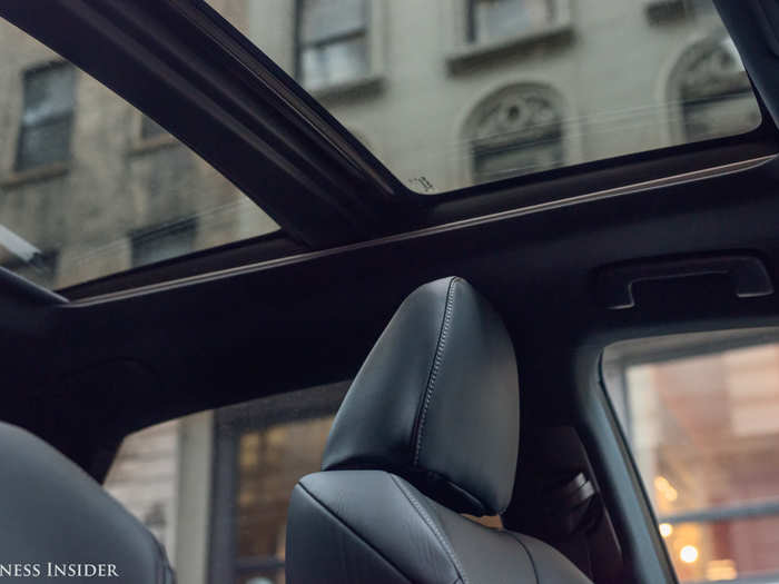 Ah, but that panoramic moon roof is glorious for those seated in the back!