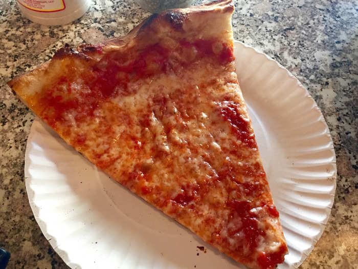 One slice costs $2.75.