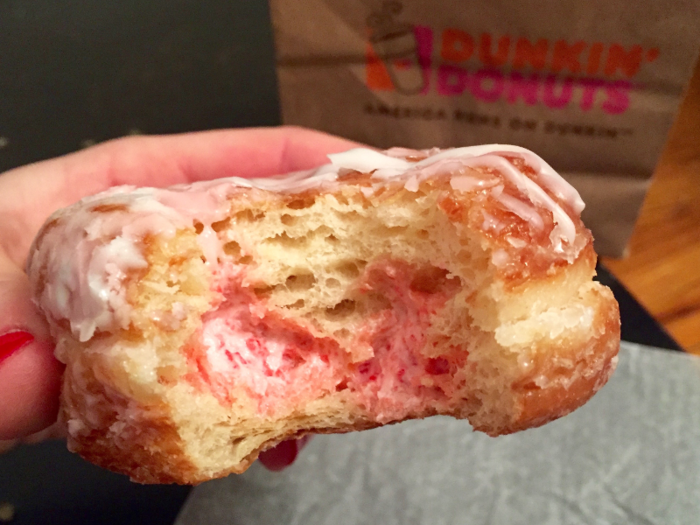 Dunkin’ Donuts used to serve only glazed croissant donuts, but then it added more flavors.