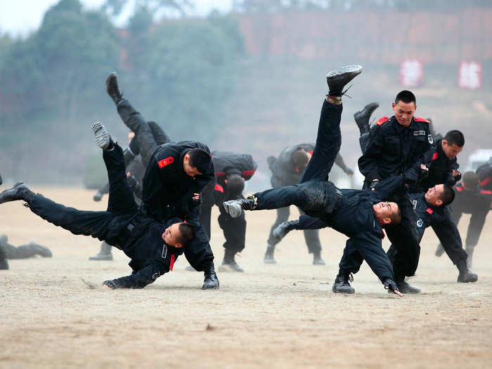 Intense combat is regularly involved in the training sessions.