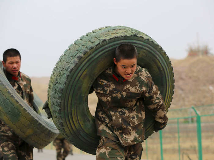 Being physically fit is very important. Other than lifting heavy logs, they are required to lift tires and walk long distances.