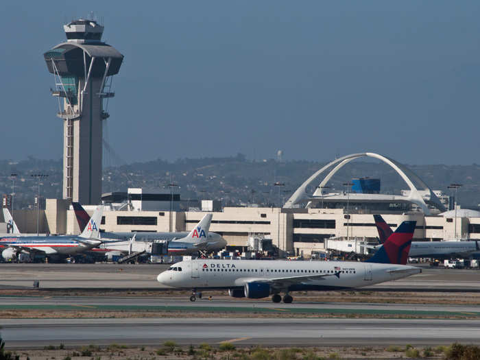 7. Los Angeles International Airport (LAX): 74,937,004 passengers in 2015