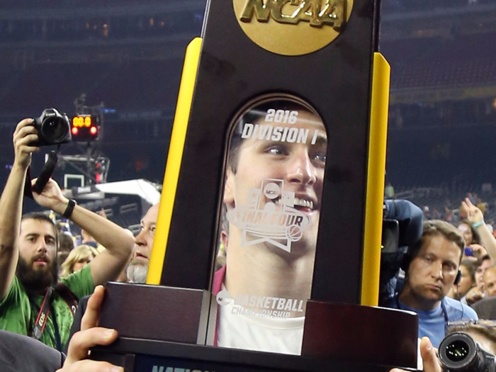 A see-through championship trophy will haunt Carolina