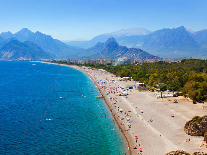 14. Antalya, Turkey — £100.12 ($141.48)