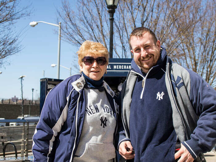 The Epples have been attending games for many years.