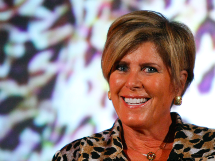 Suze Orman says to trust your instincts.